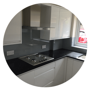 Glass splashbacks