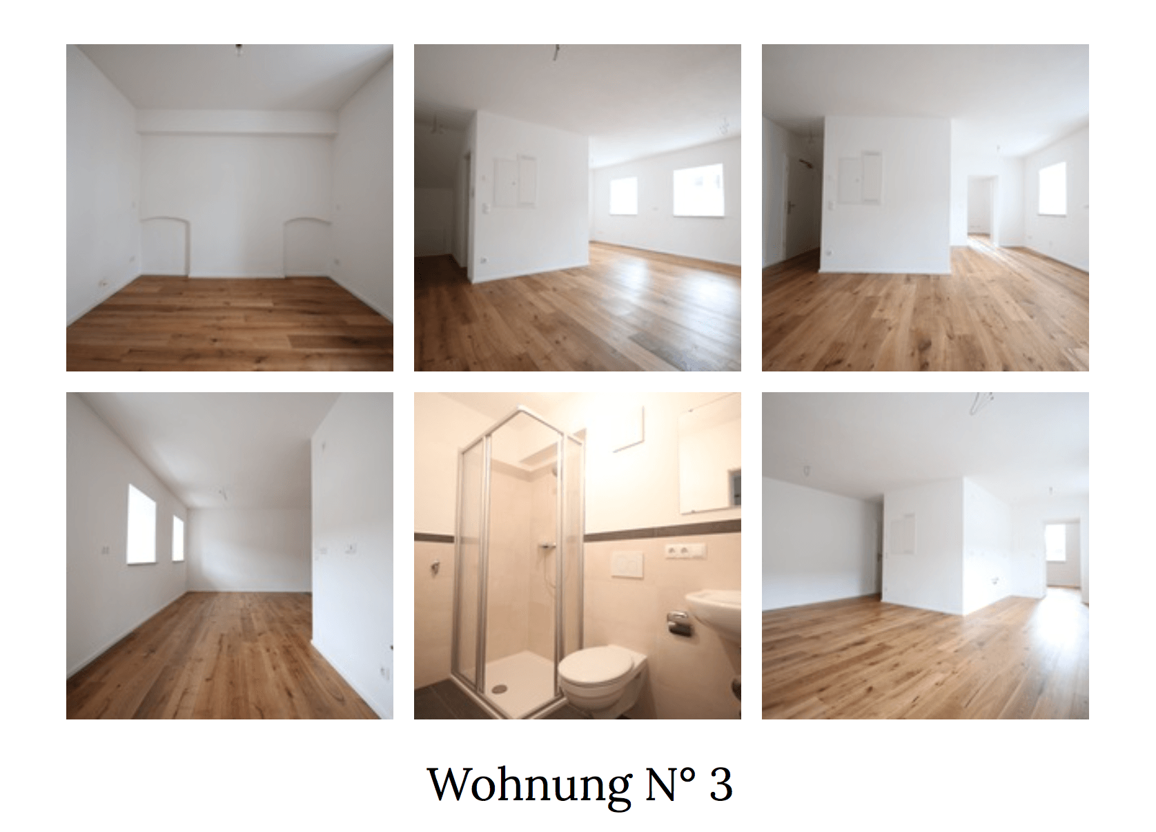 2 Zimmer Wohnung Moosburg Zentrum Miete Wohnung N° 3