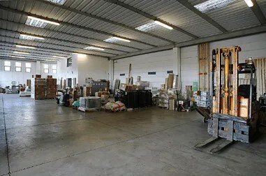 Magazzino per stoccaggio merci