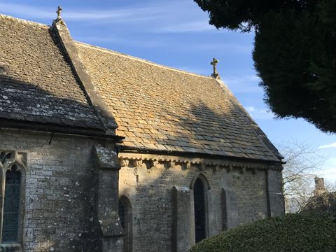 Roofing work