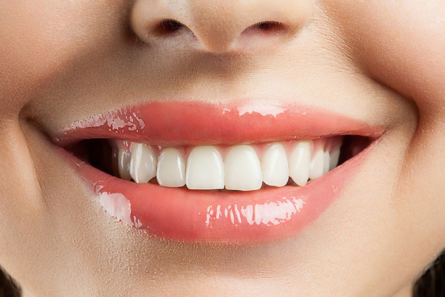 Lady Smiling - Dentist in Grayslake, IL