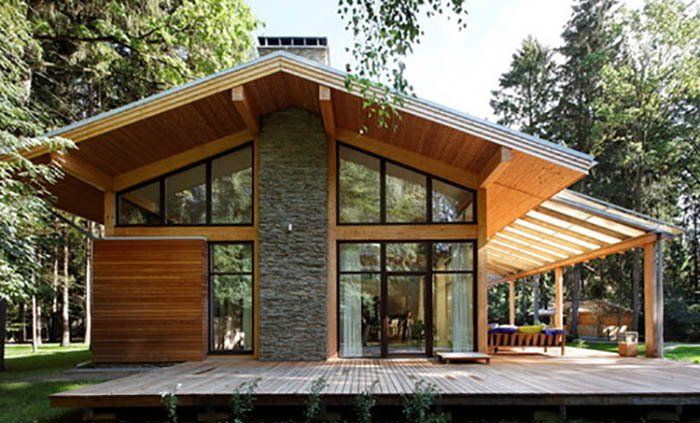 House with Glass Windows — Waukee, IA — Allstate Gutter & Siding House with Glass Windows — Waukee, IA — Allstate Gutter & Siding