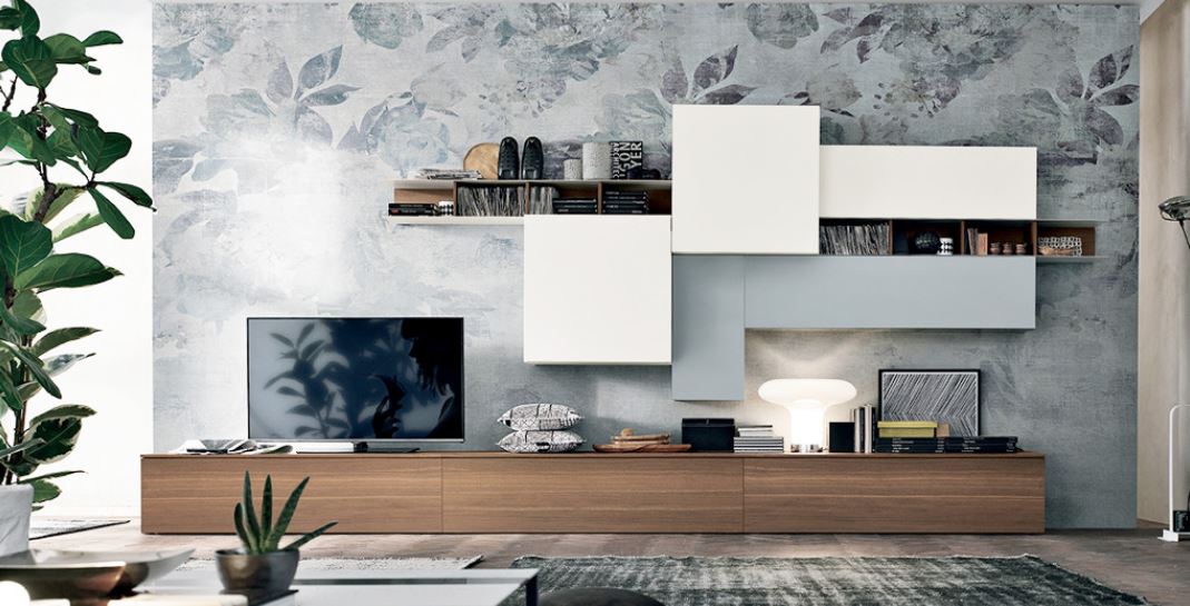 salotto con arredo di classe