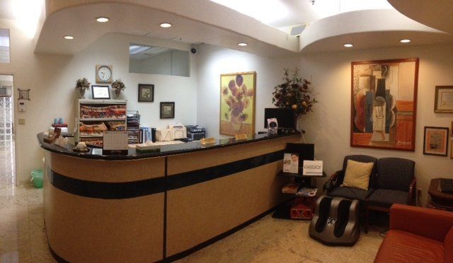 Dental and Implant Center of Edgewater, Dentist in Edgewater NJ, Reception desk