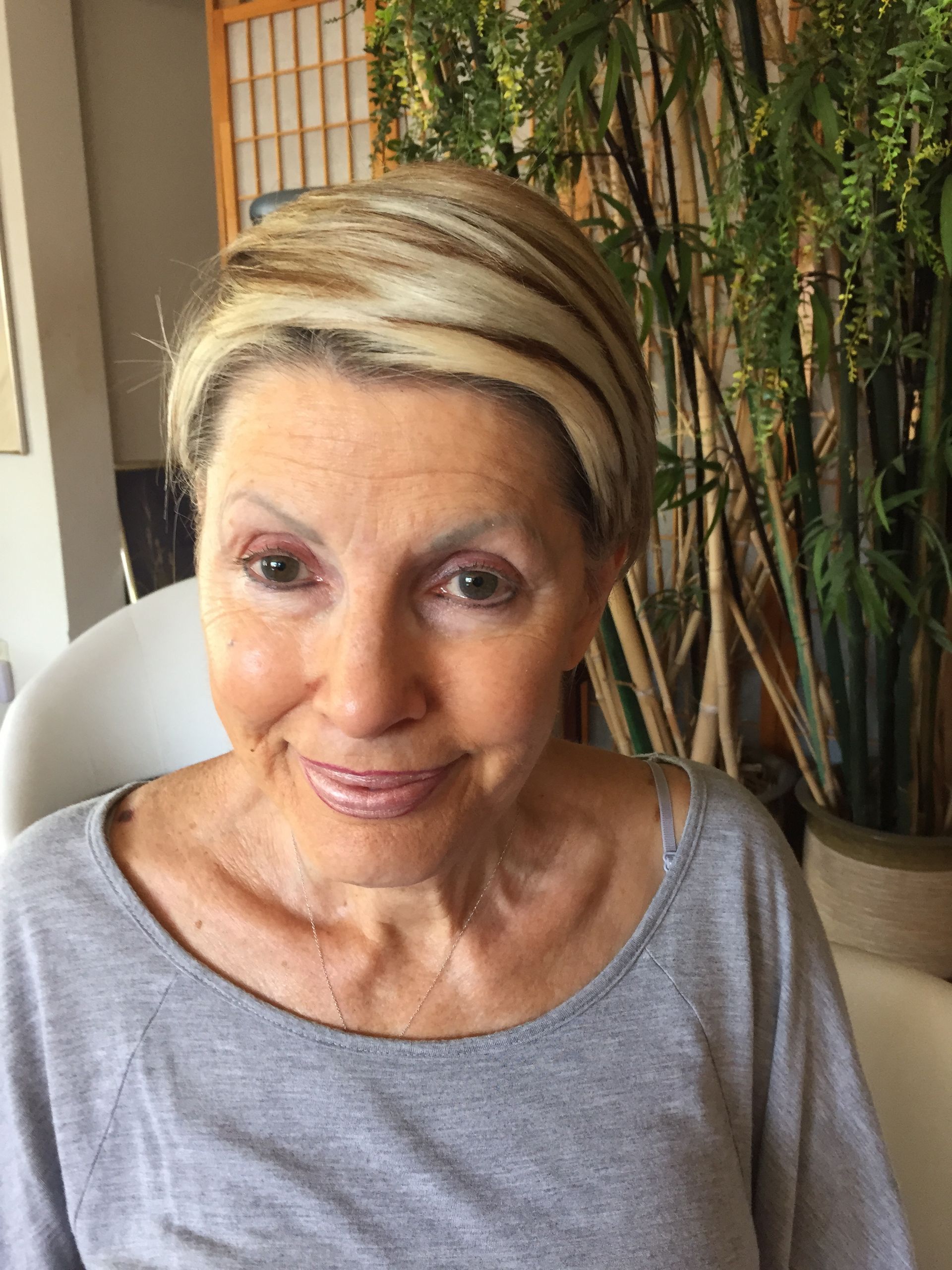 Ester from Sacramento before permanent makeup