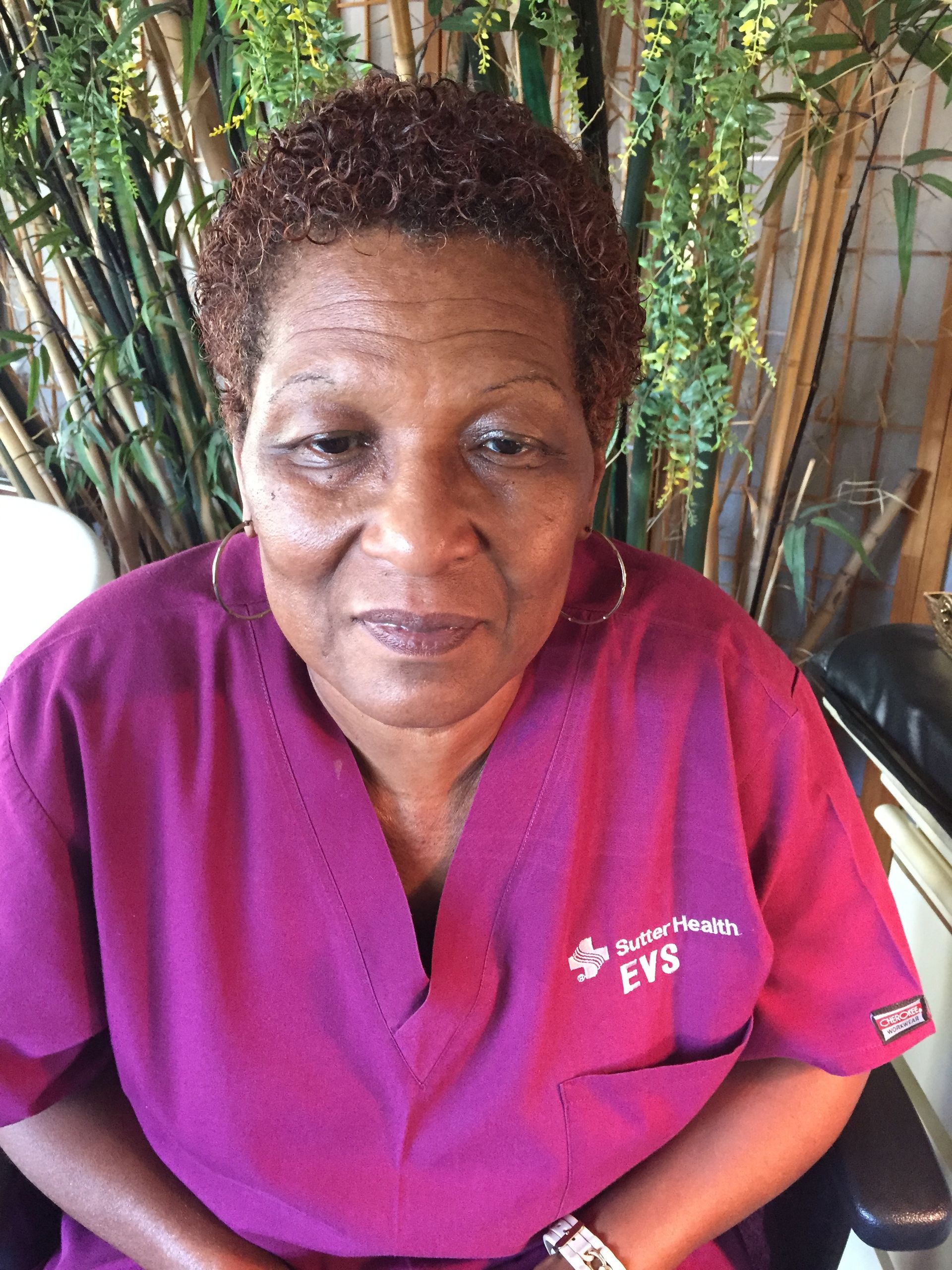 Linda from Carmichael before Permanent Makeup