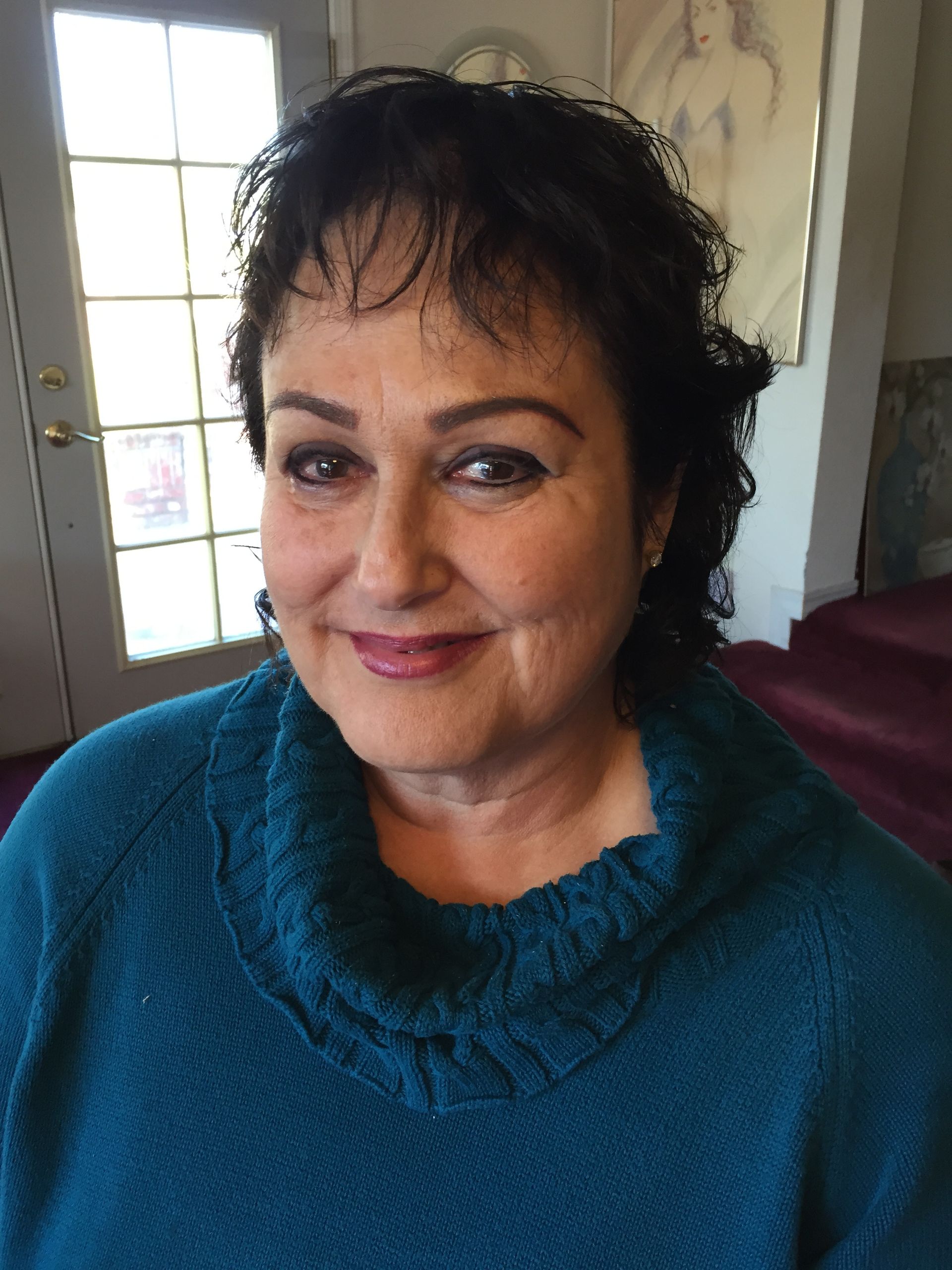 Mindy from Sacramento after Permanent Makeup