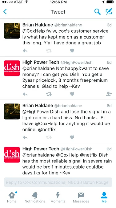 The right customer service on Twitter