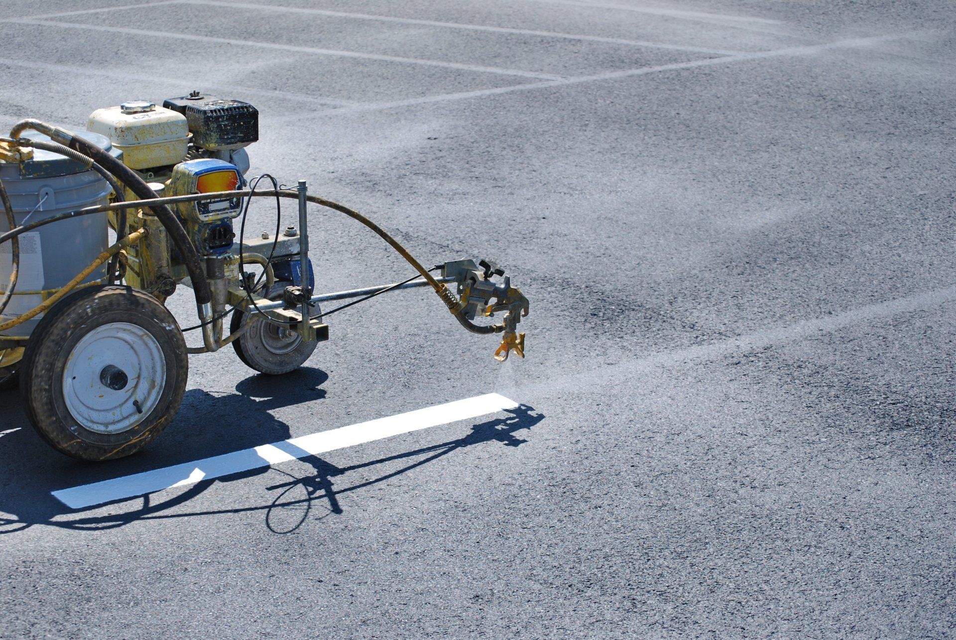 Parking Lot Striping — Butte, MT — Hoffman’s R & M Services & Excavation