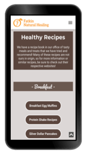 Mobile-Friendly Website Designed by PMI for Fatkin Natural Healing