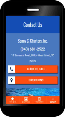 Display mobile-only buttons on mobile devices Attention-getting website design visuals and animations for mobile, desktop and tablet devices