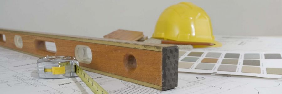 Plans and tools belonging to our Toowoomba building company