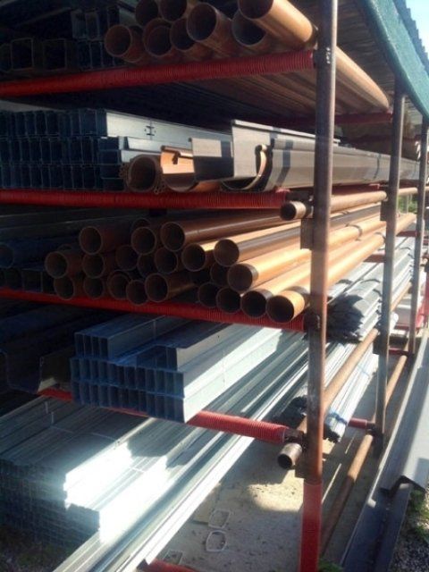 materiali per impalcature