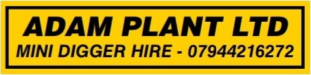 Return to homepage Adam Plant - Digger Hire in Leeds logo
