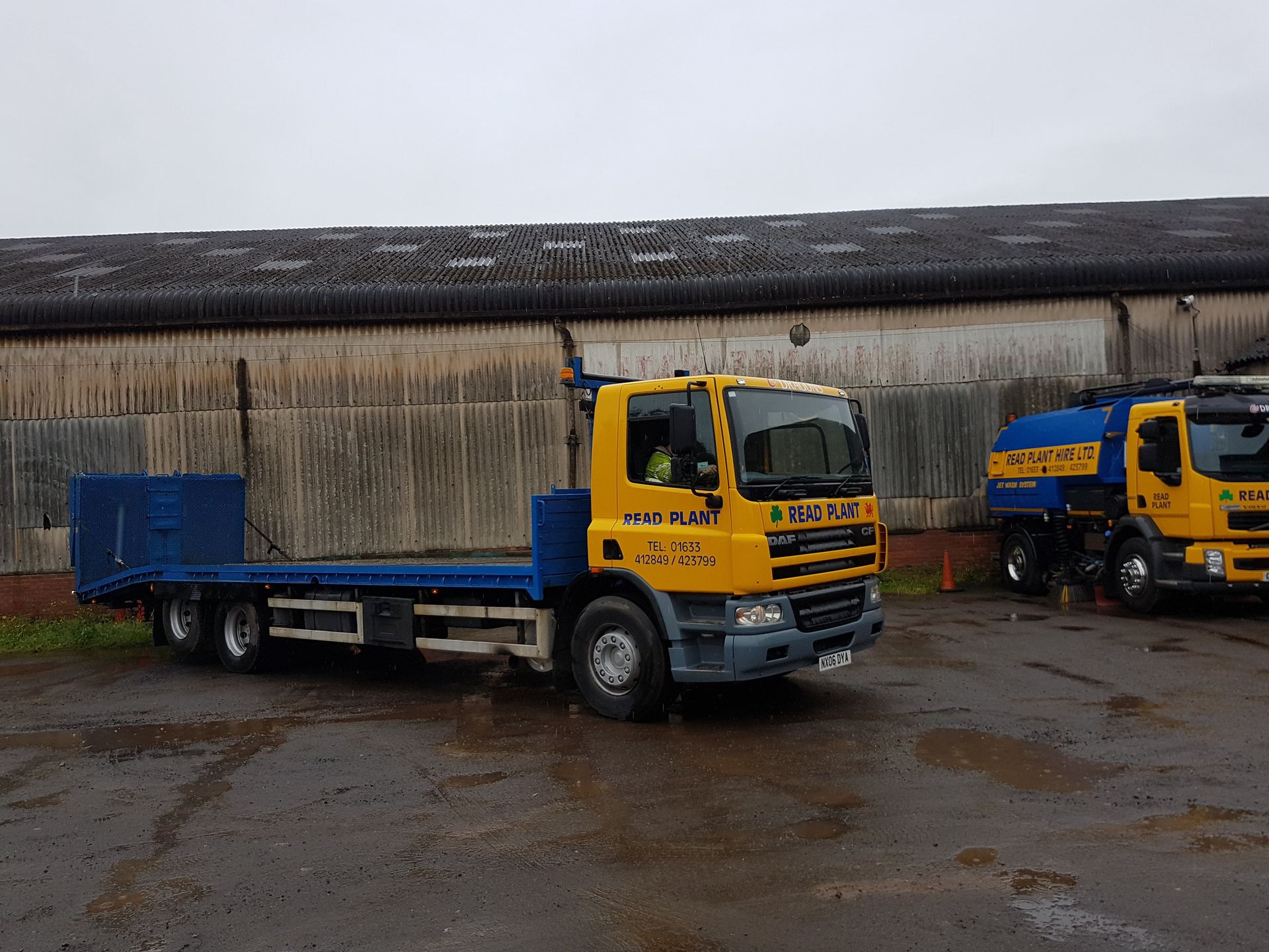 Read Plant Hire vehicle depot