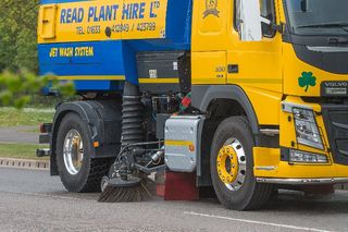 road sweeper hire