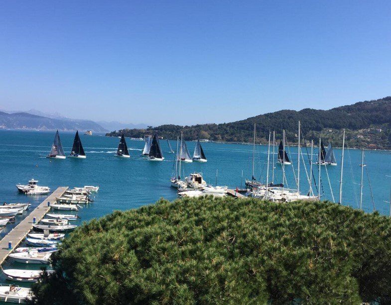 Boats on the sea