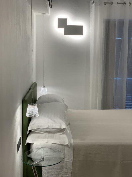 Bed and light