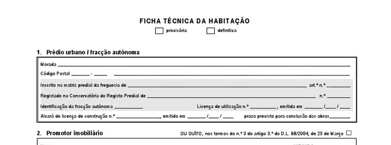 O que é a Planta do Imóvel?