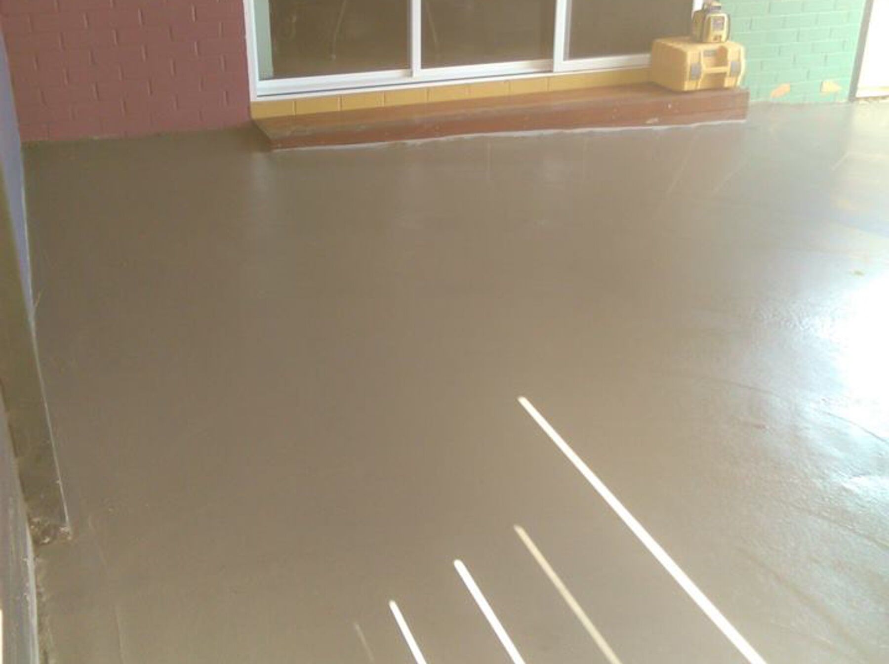 Seamless flooring installation in Toowoomba