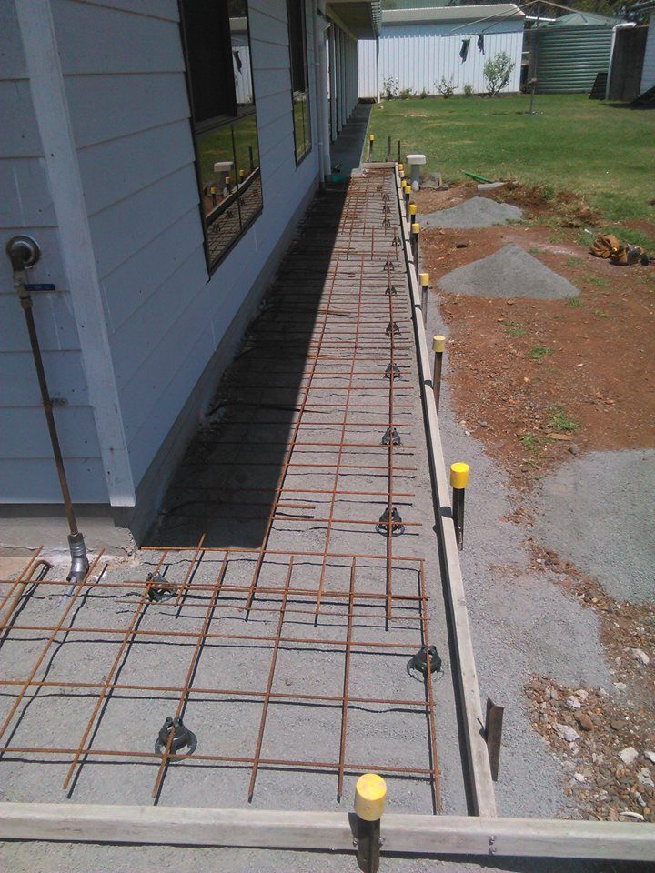 Concrete driveway - Concrete footing and slabs Toowoomba, QLD