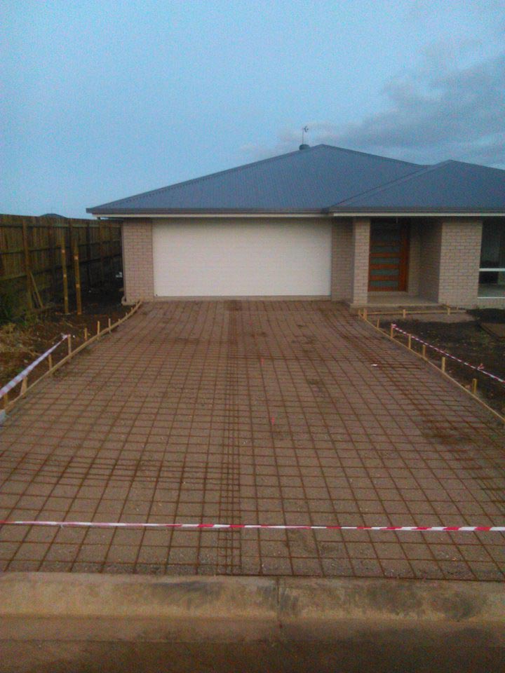 new driveway installation