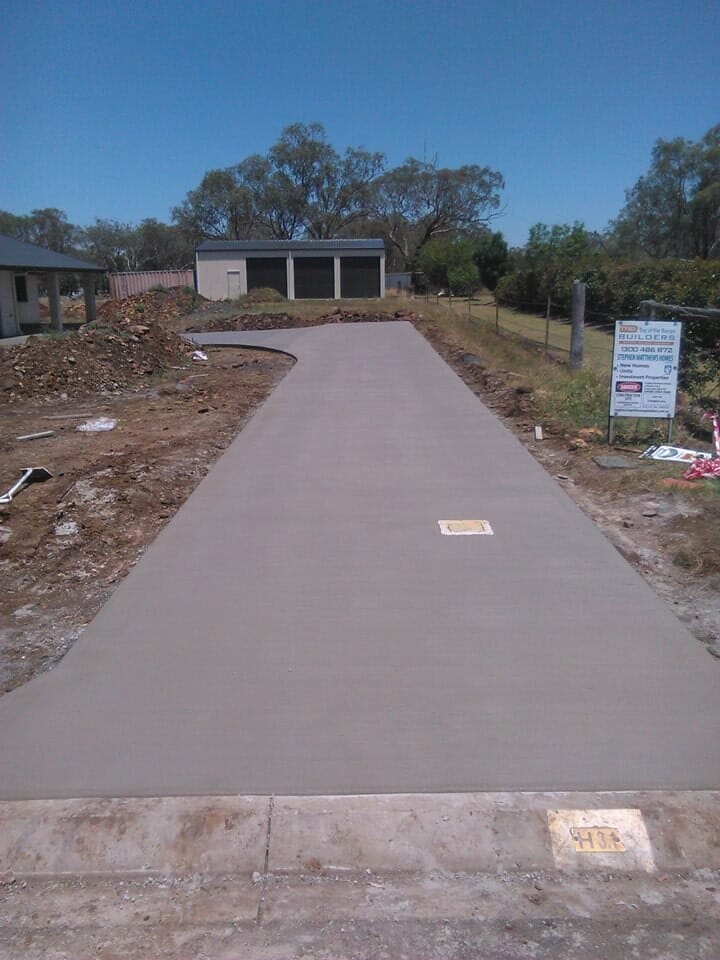 concrete driveways toowoomba