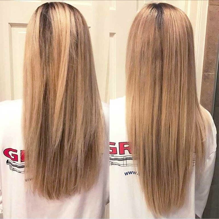 Before and After Hair Treatment — Ephrata, PA — The Style Studio