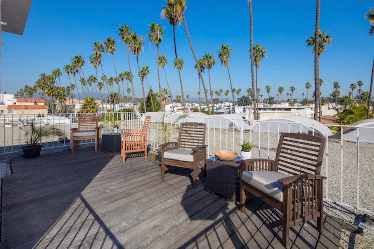 patio with view
