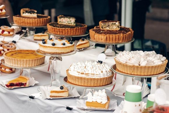 buffet di torte e dolci
