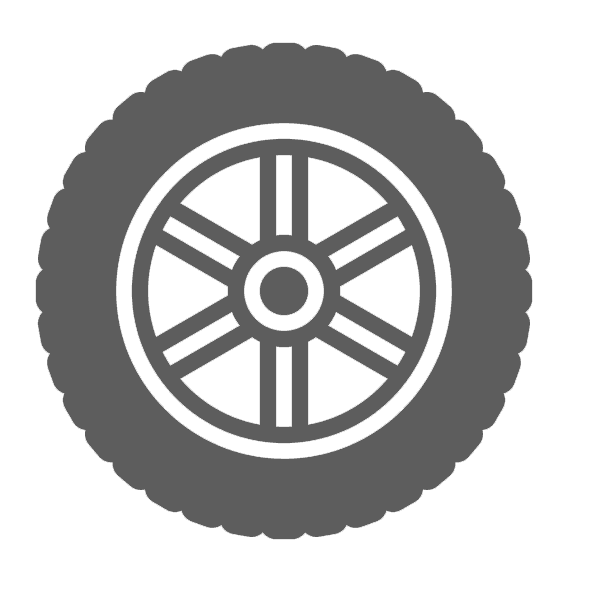 Icona gomma auto