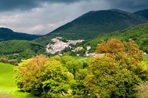 paesaggio immerso nel verde