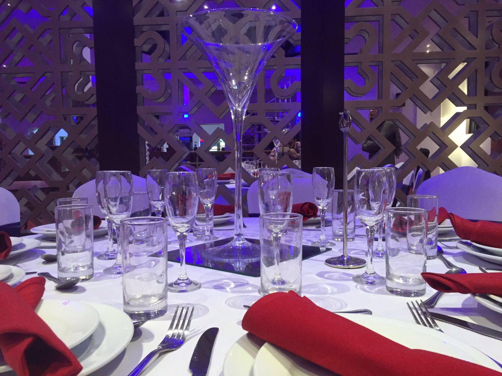 plates and glasses