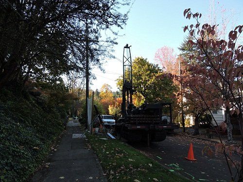 Soil Conservation Equipment — Men Using Vehicle For Conservation in Hubbard, OR