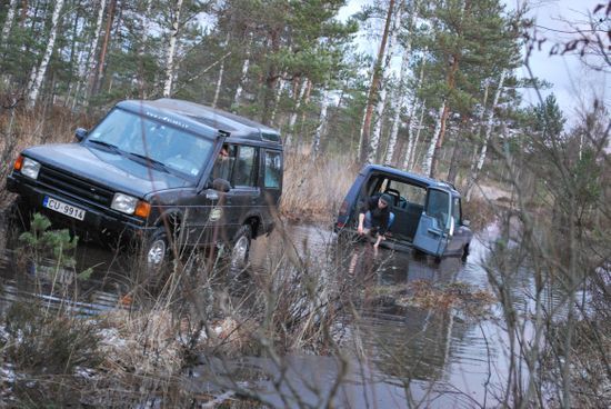 Ride along off-roads in Sauleskalns 4