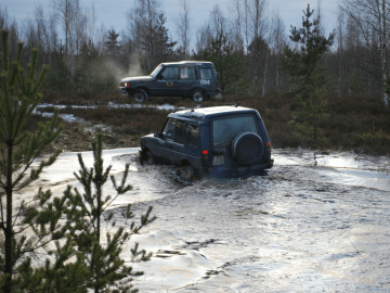 Ride along off-roads in Sauleskalns 1