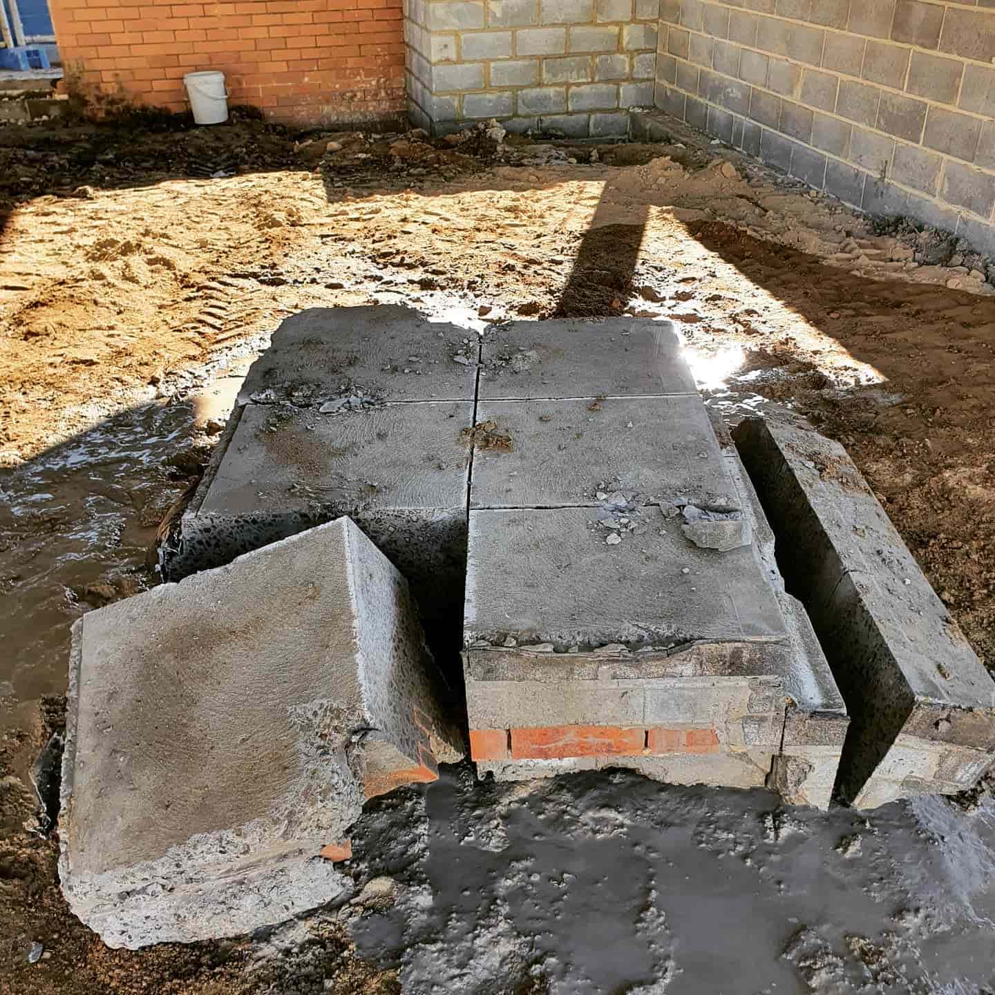 Block of Concrete After Cutting — Hyper Cut & Drill in Swansea, NSW