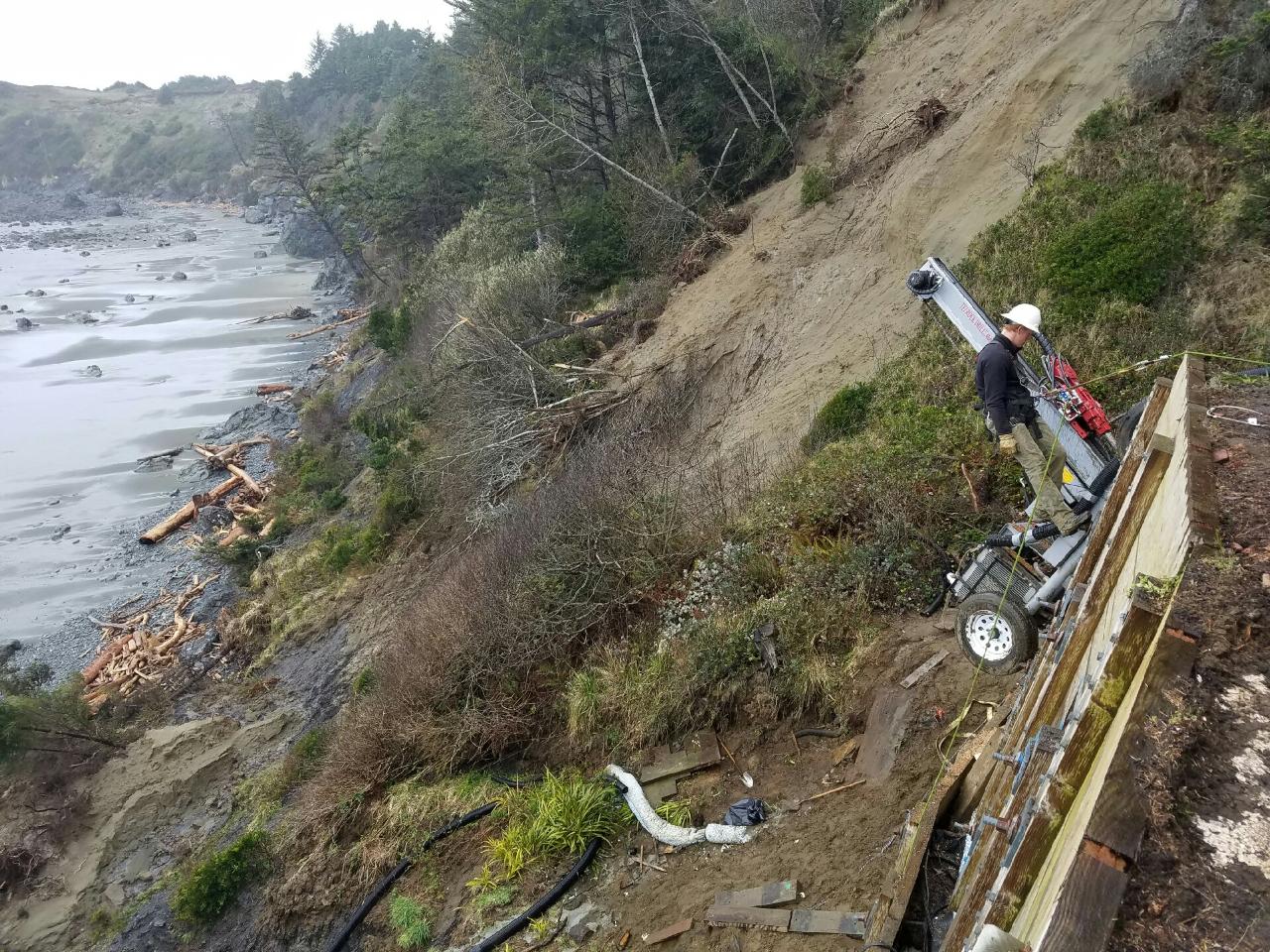 Coastal Slope Stabiliztion