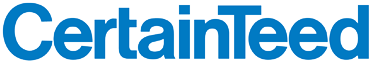 CertainTeed blue wordmark logo on white background