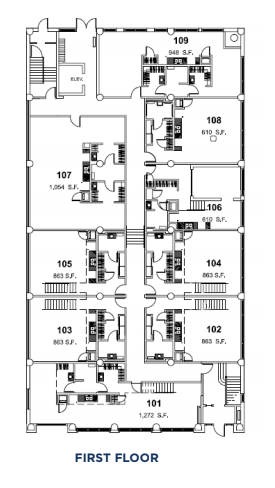 110 10th st floor one
