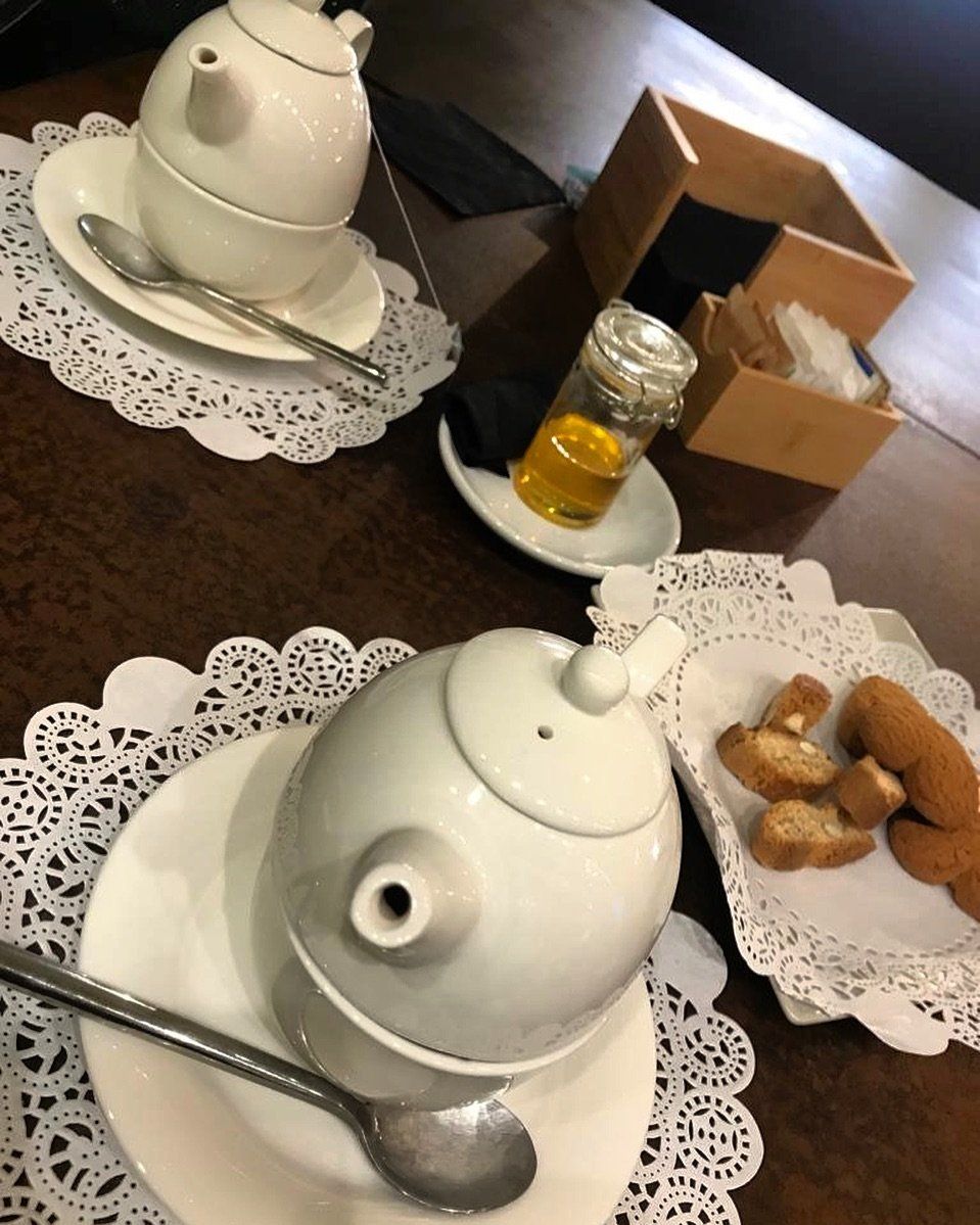 Merenda con tè