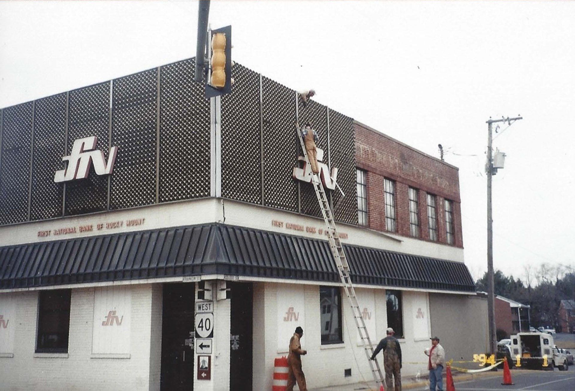 Bank Under Renovation — Rocky Mount, VA — Lozeau Construction Inc
