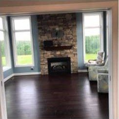 Indoor Fireplace Design — Rocky Mount, VA — Lozeau Construction Inc