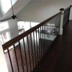 Home Interior Railing — Rocky Mount, VA — Lozeau Construction Inc