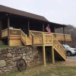 Front Entry Deck — Rocky Mount, VA — Lozeau Construction Inc