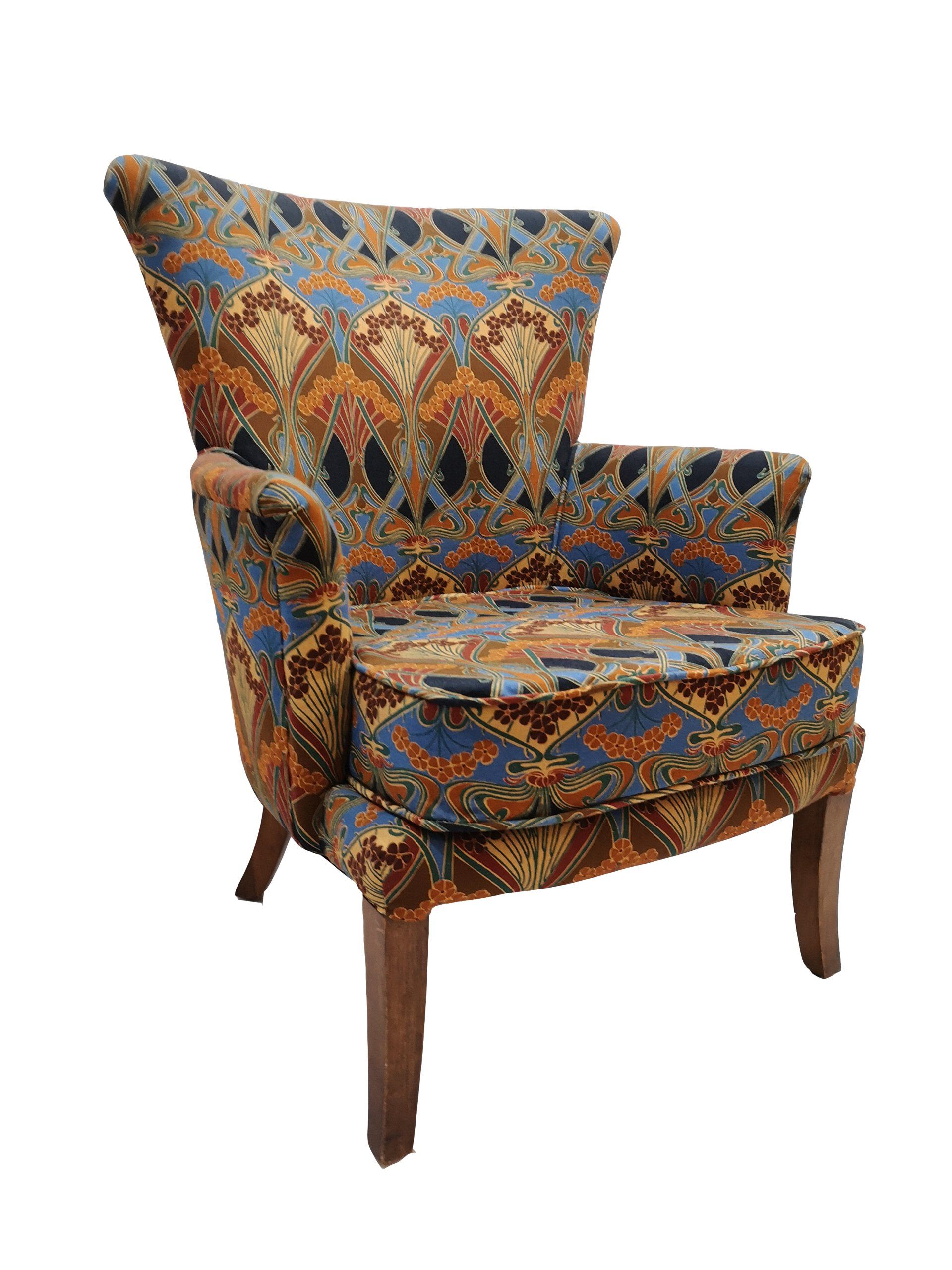 Chair in Liberty fabric