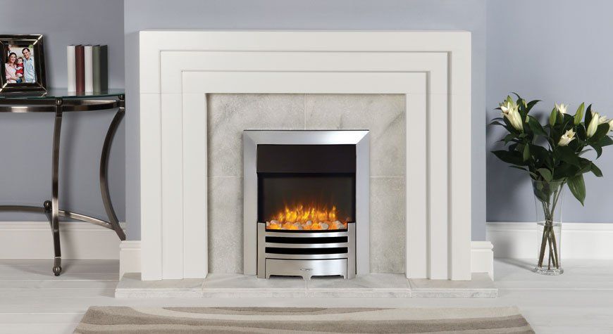 An extensive range of electric fires