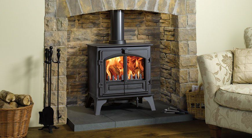 Riva Plus Large wood burning stove