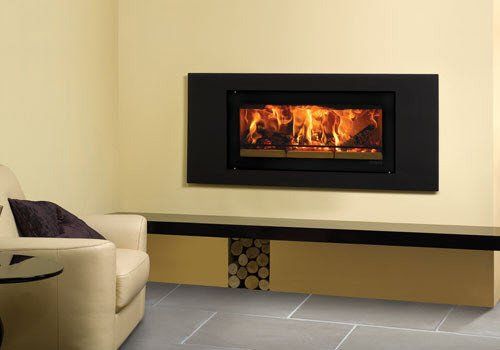 Riva Studio 2 Steel (Multi-Fuel) Riva Studio 2 Steel Multi-Fuel Contemporary Fire Surround