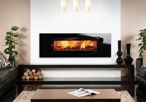 Riva Studio 3 Glass (Multi-Fuel) Riva Studio 3 Glass Multi-Fuel Contemporary Fire Surround